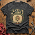 Camshaft College T-Shirt - Charcoal