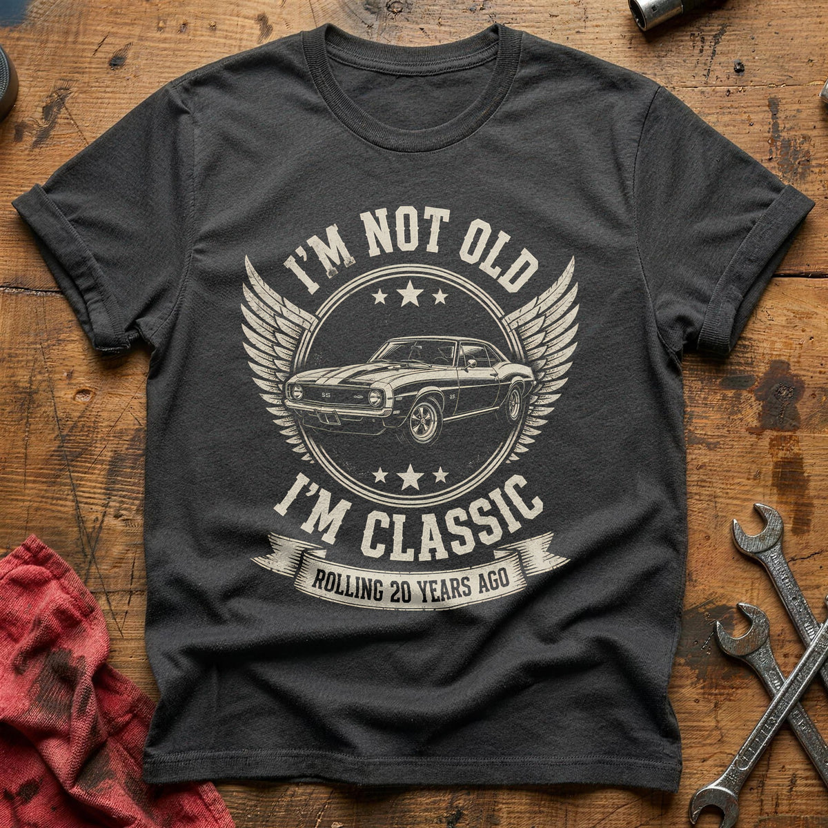 20 Im Classic T-Shirt - Charcoal