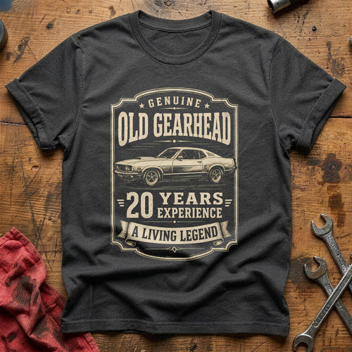20 Living Legend T-Shirt - Charcoal