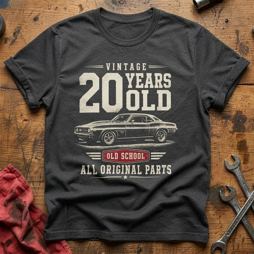 20 Original Parts T-Shirt - Charcoal