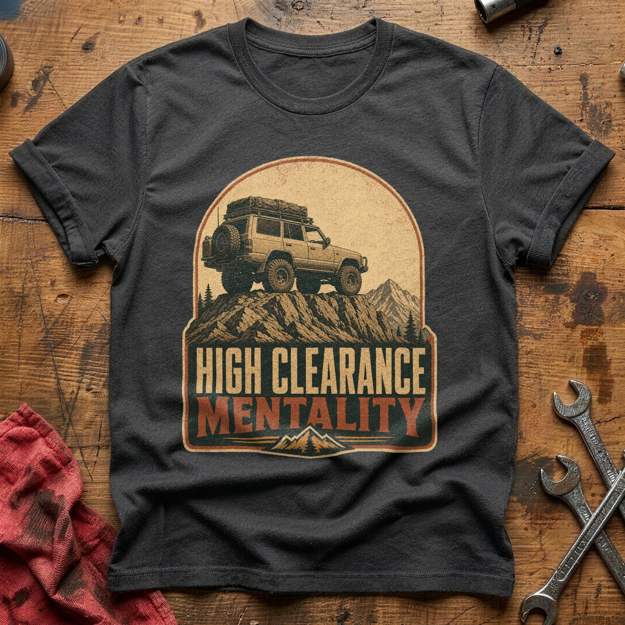 High Clearance Mentality T-Shirt - Charcoal