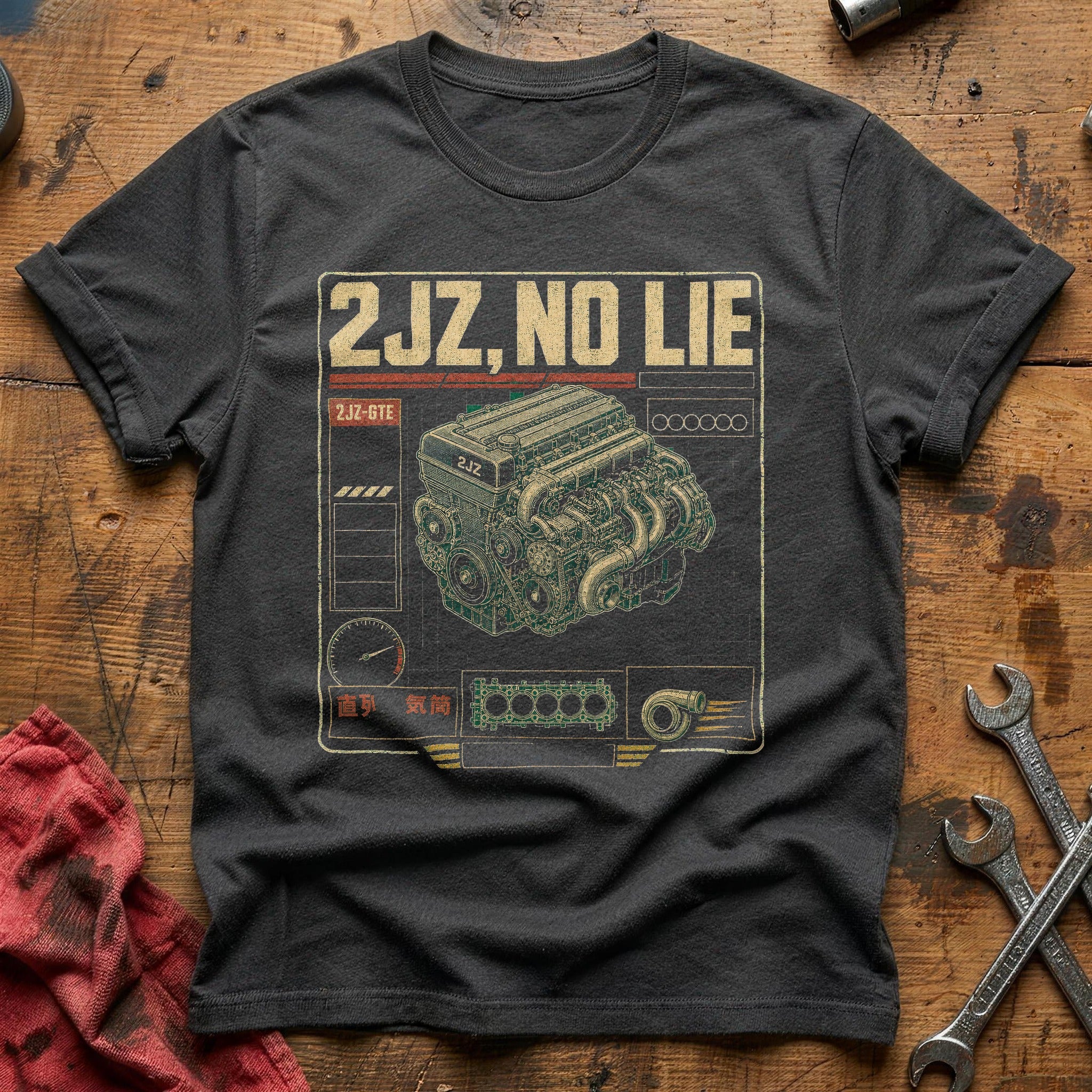 2JZ No Lie T-Shirt - Charcoal