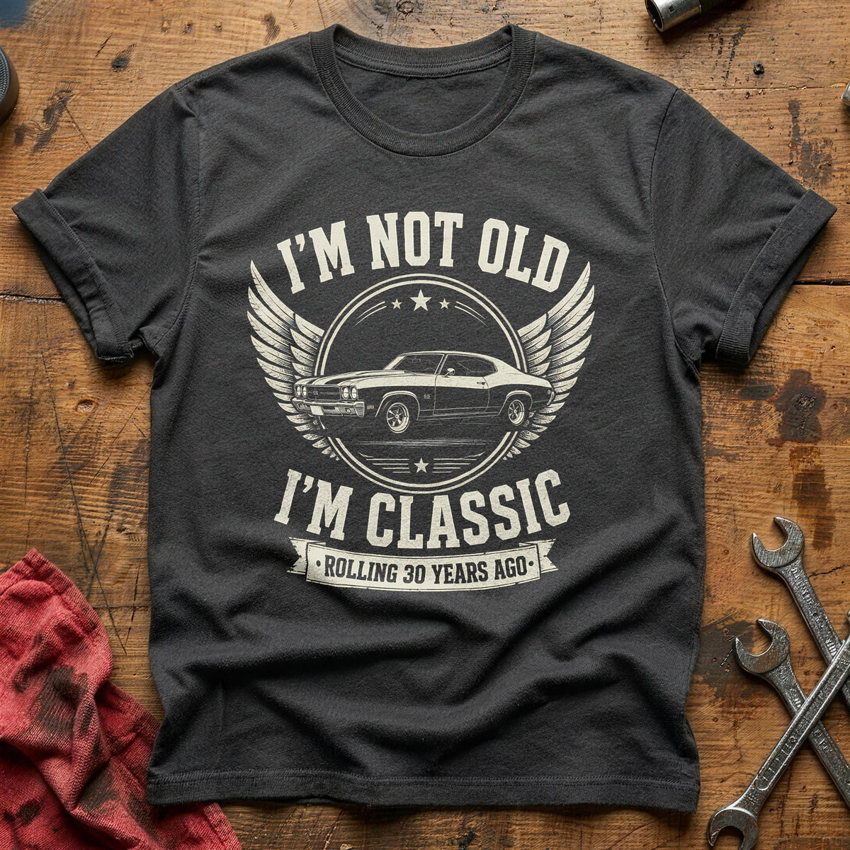 30 Im Classic T-Shirt - Charcoal