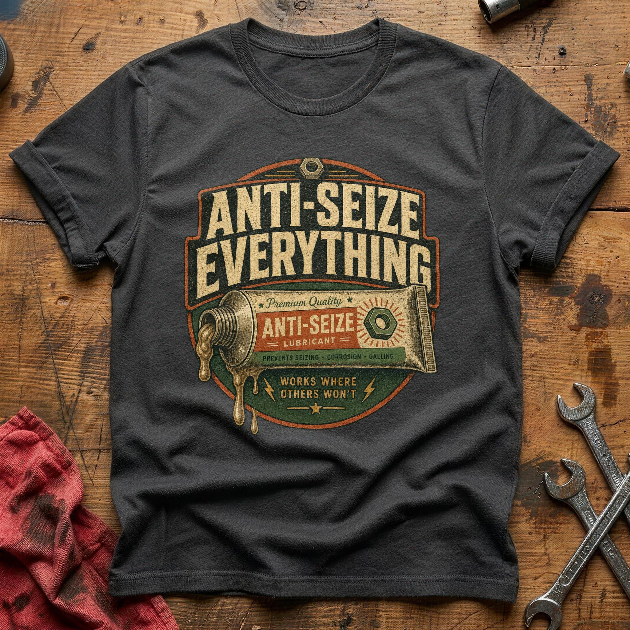 Anti-seize Everything T-Shirt - Charcoal