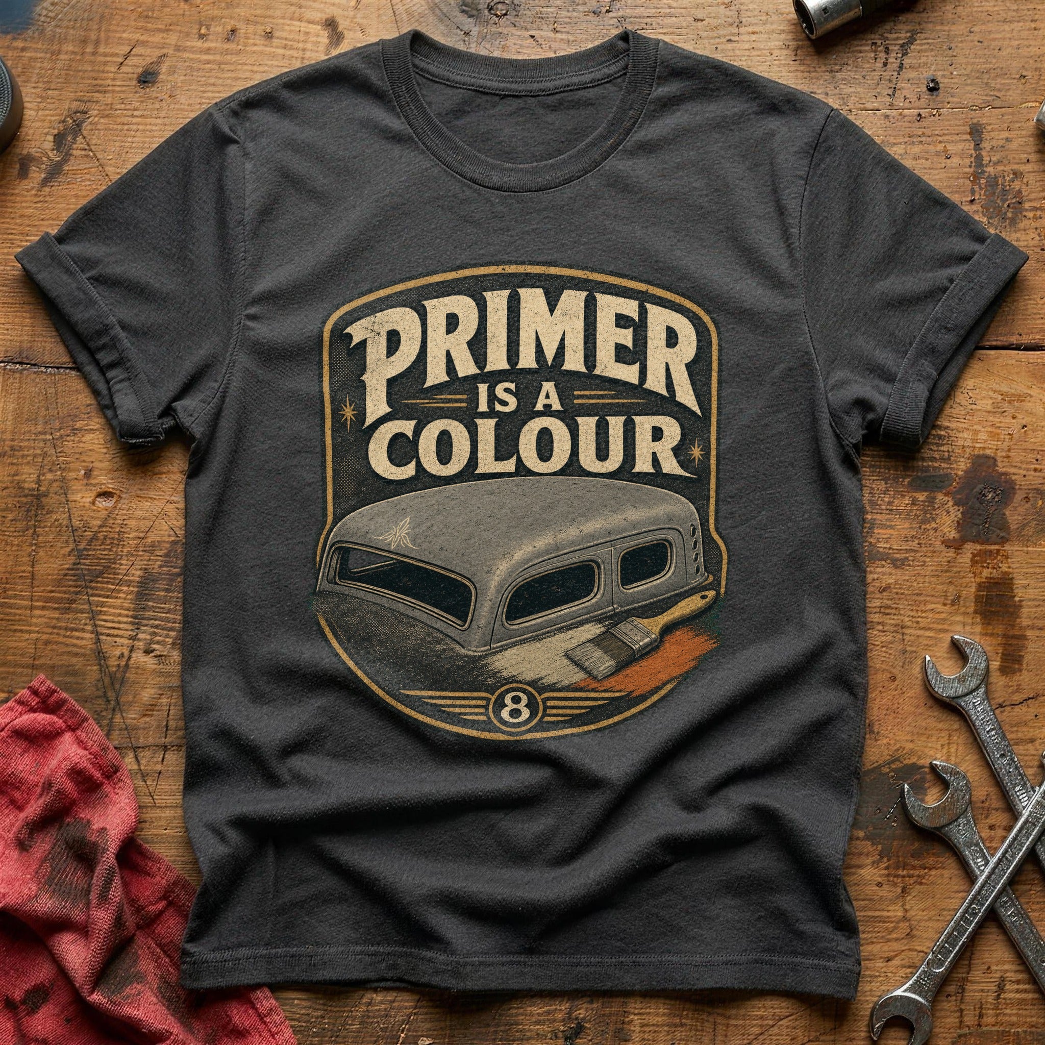 Primer is a Colour T-Shirt - Charcoal