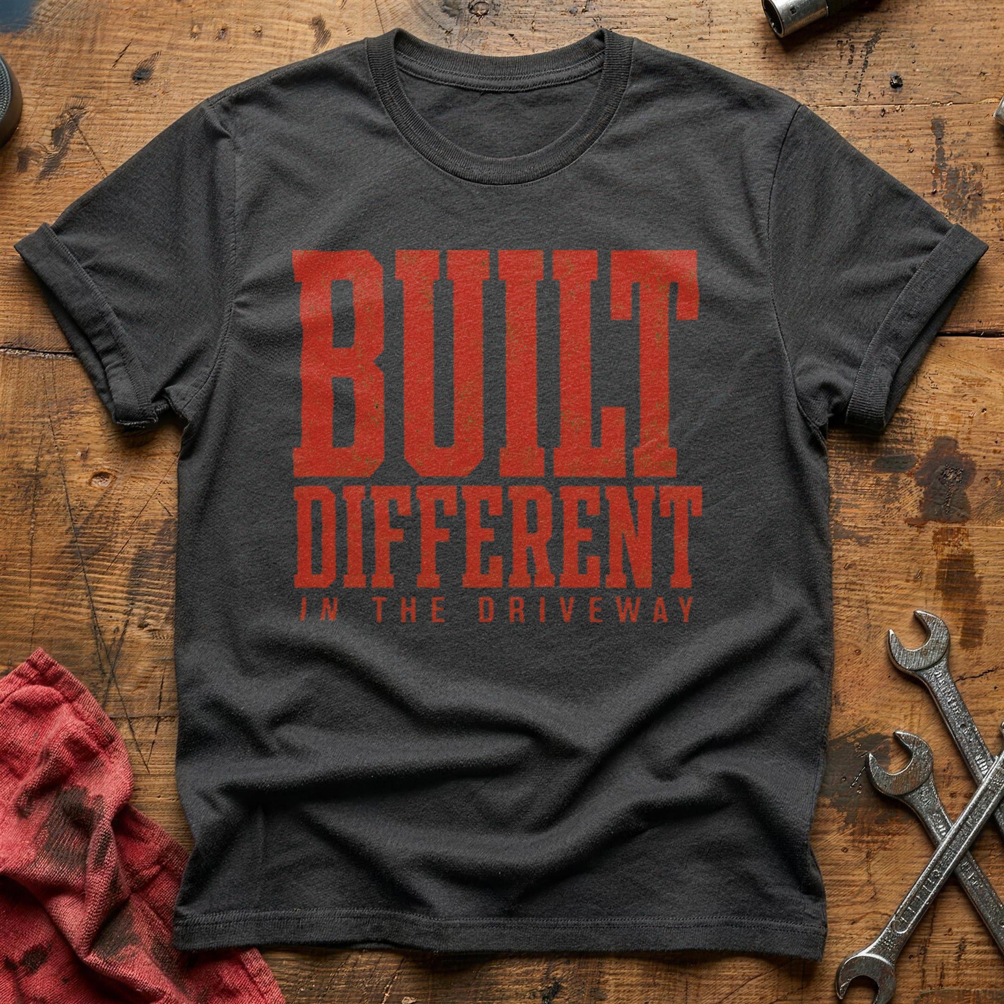Built Different T-Shirt - Charcoal
