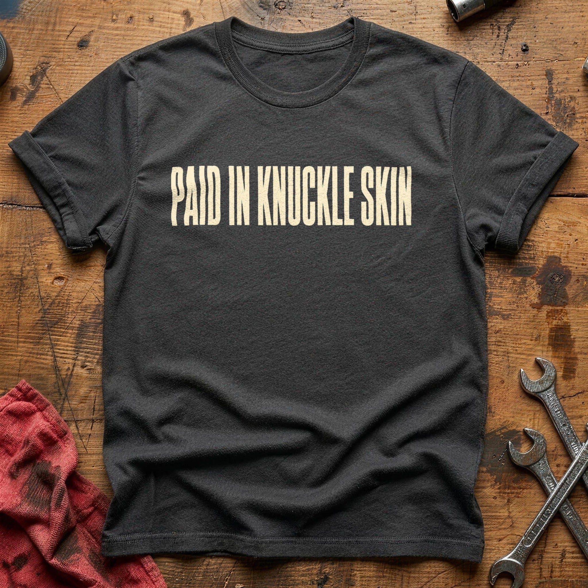 Paid in Knuckle Skin T-Shirt - Charcoal