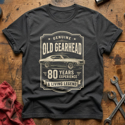 80 Living Legend T-Shirt - Charcoal