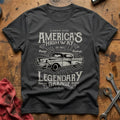America's highway T-Shirt - Charcoal