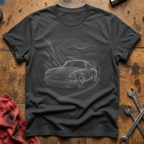 Apex Sketch T-Shirt - Charcoal