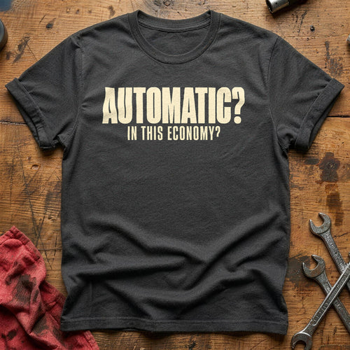 Automatic Question T-Shirt - Charcoal