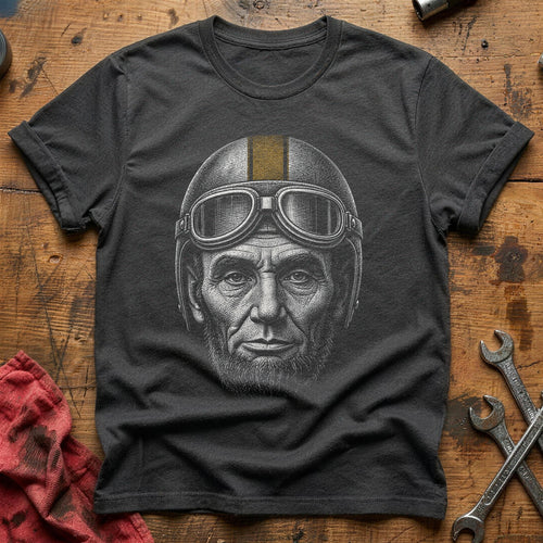 Aviator Beard T-Shirt - Charcoal