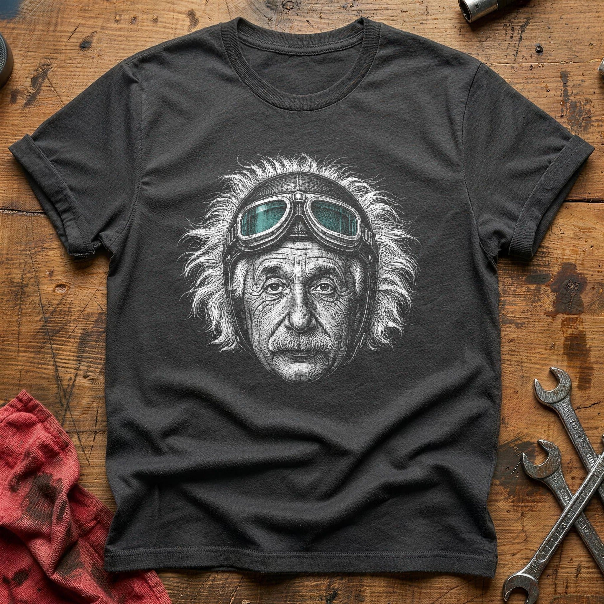 Aviator Philosopher T-Shirt - Charcoal