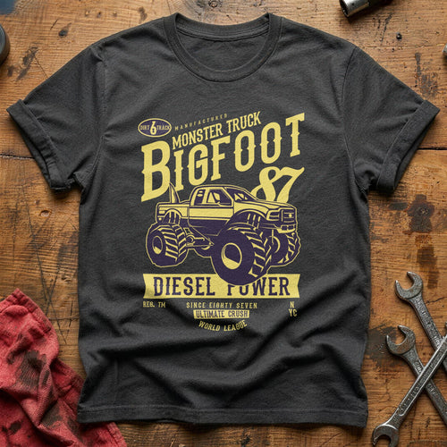Big foot T-Shirt - Charcoal