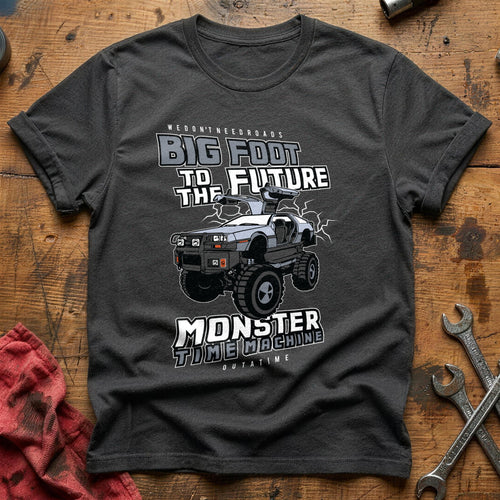 Big foot monster truck T-Shirt - Charcoal