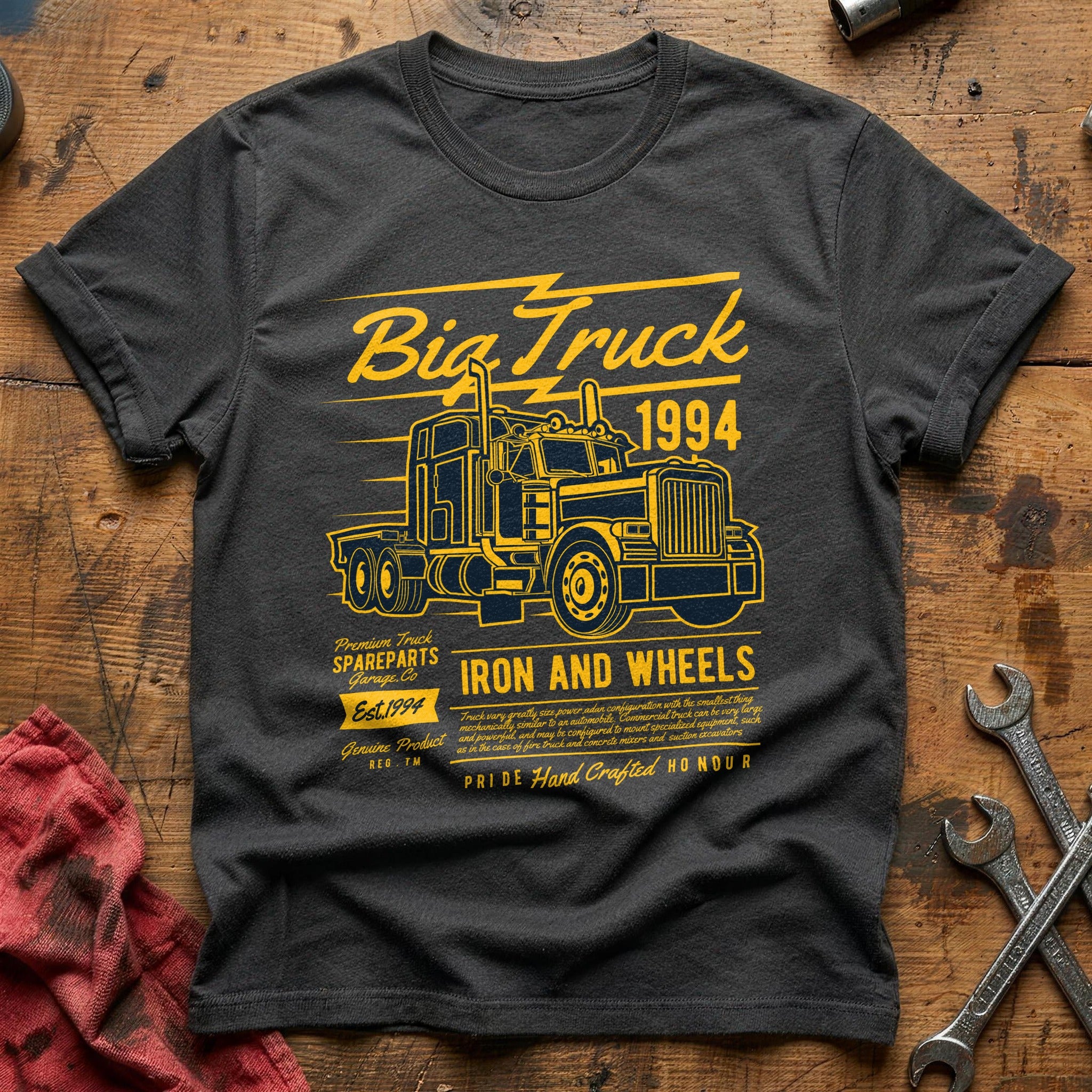 Big truck T-Shirt - Charcoal