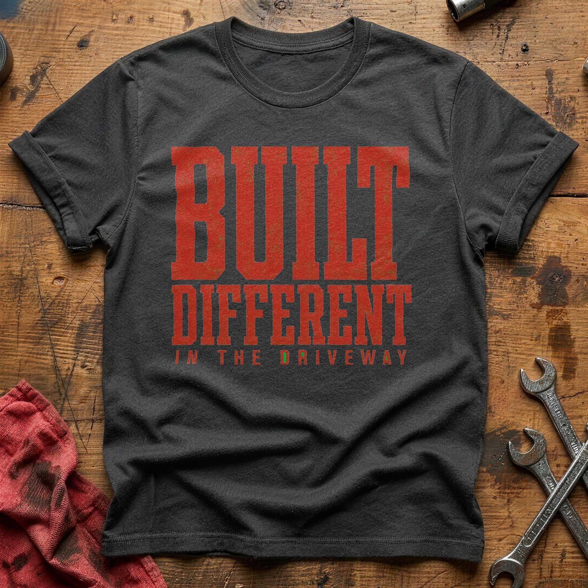 Built Different T-Shirt - Charcoal