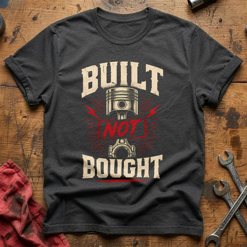 Built Not Boosted T-Shirt - Charcoal