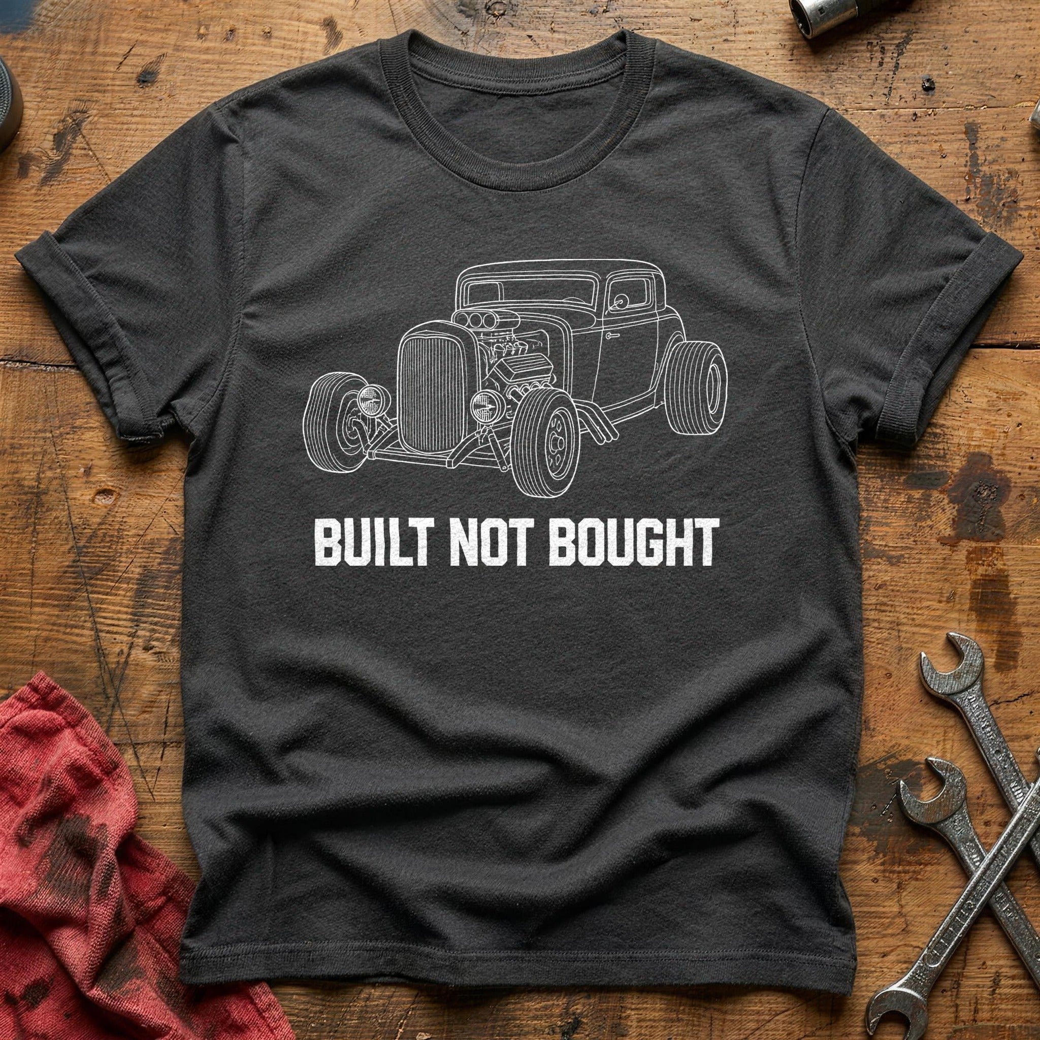 Built Not Bought 39 T-Shirt - Charcoal