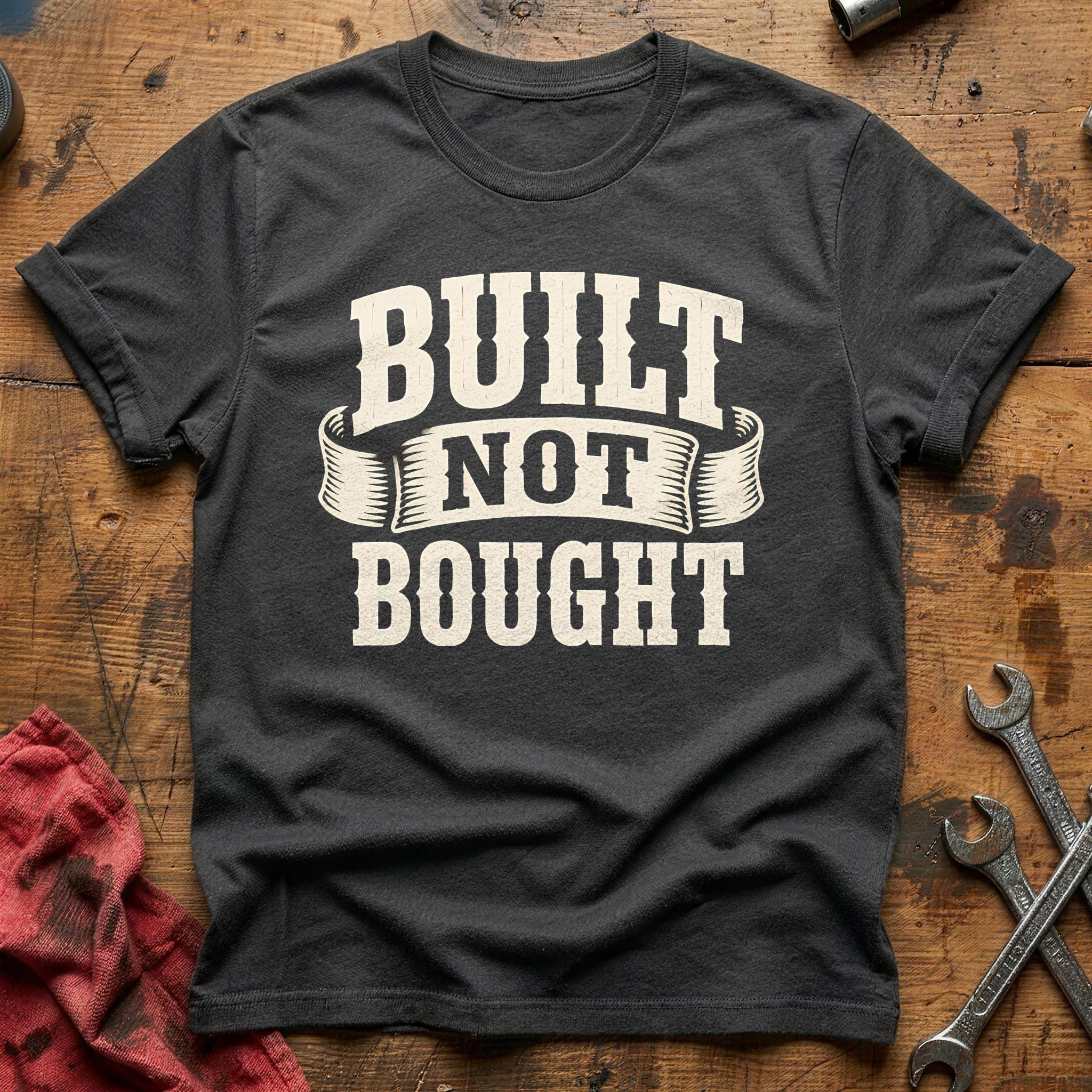 Built Not Bought 45 T-Shirt - Charcoal