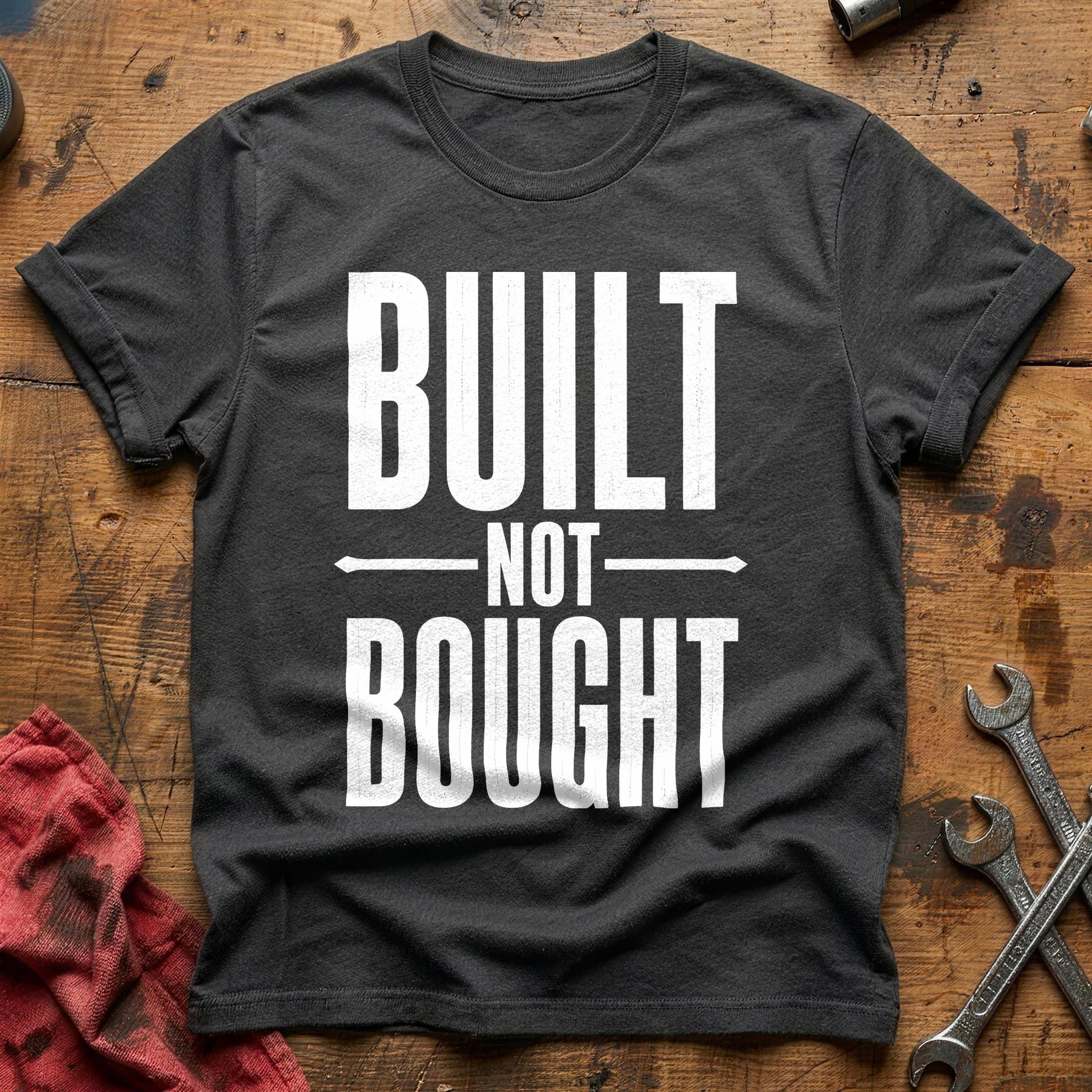 Built Not Bought 46 T-Shirt - Charcoal