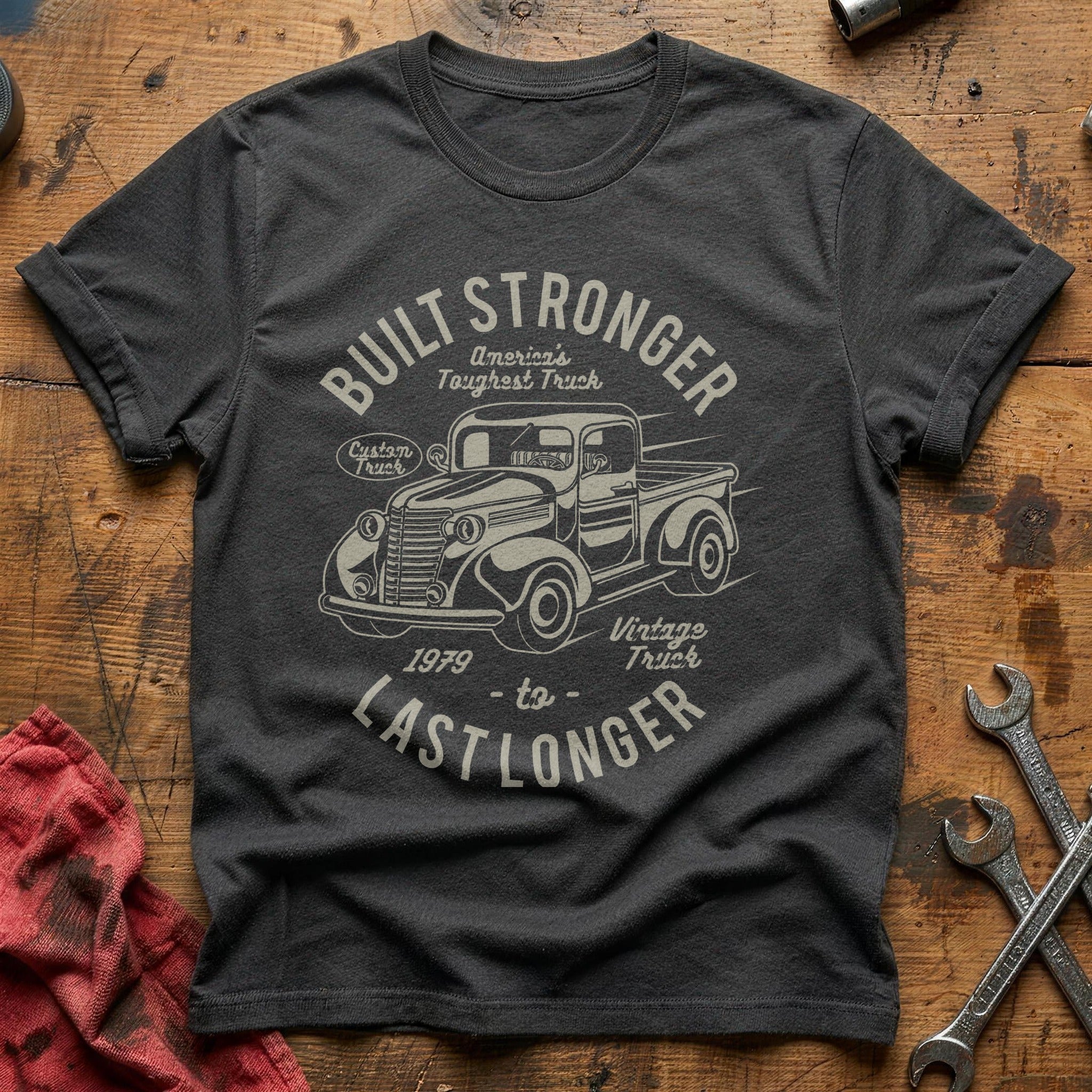 Built stronger 3 T-Shirt - Charcoal