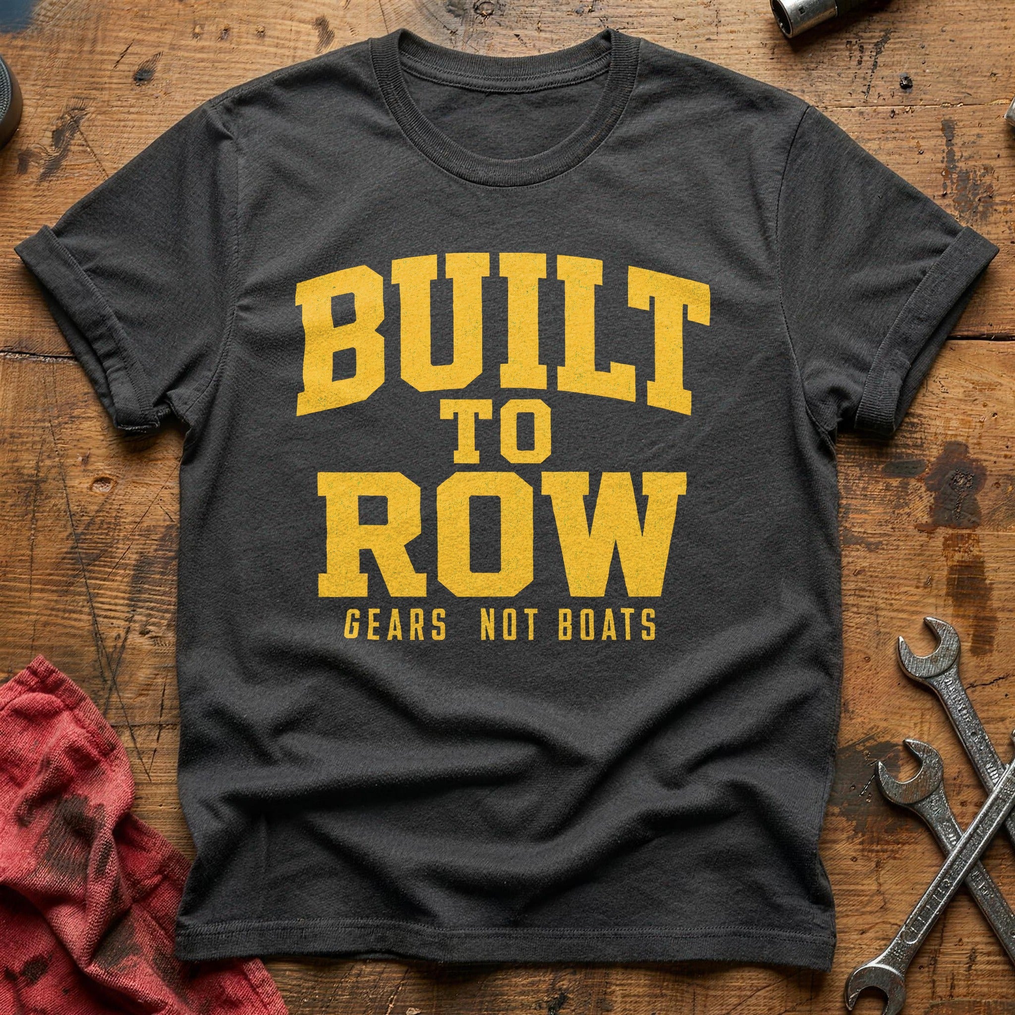 Built to Row T-Shirt - Charcoal