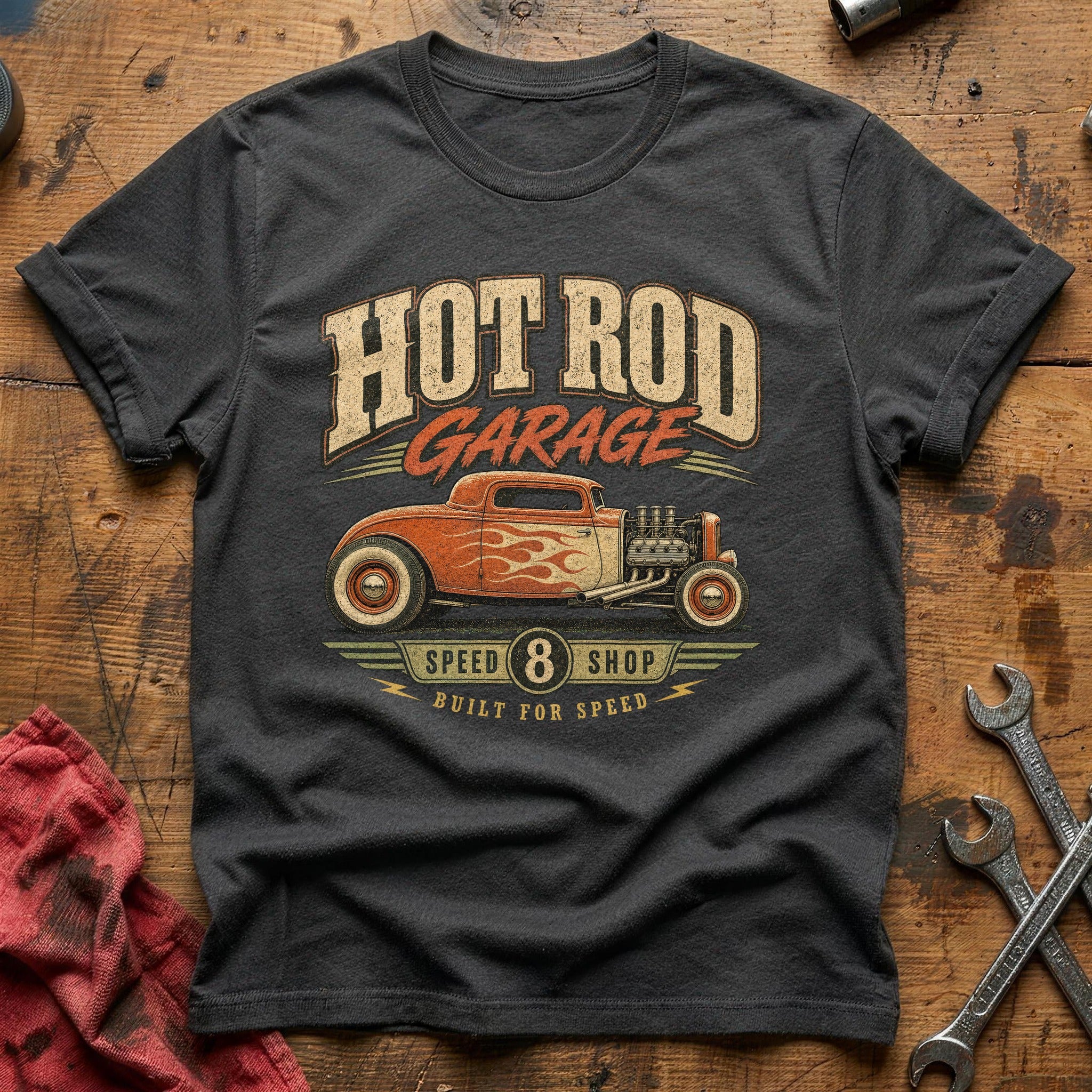 Built for Speed T-Shirt - Charcoal