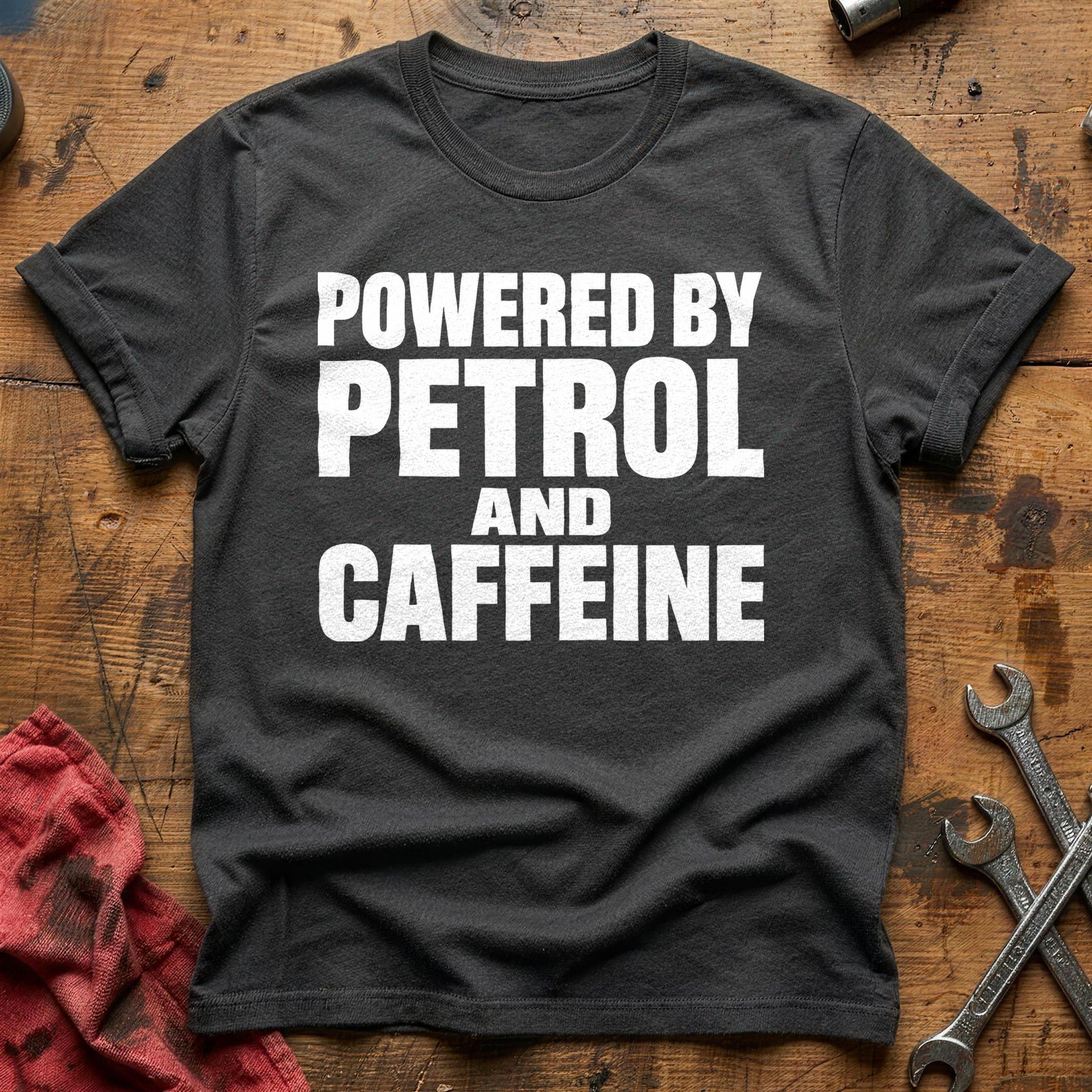 Caffeine Fueled T-Shirt - Charcoal