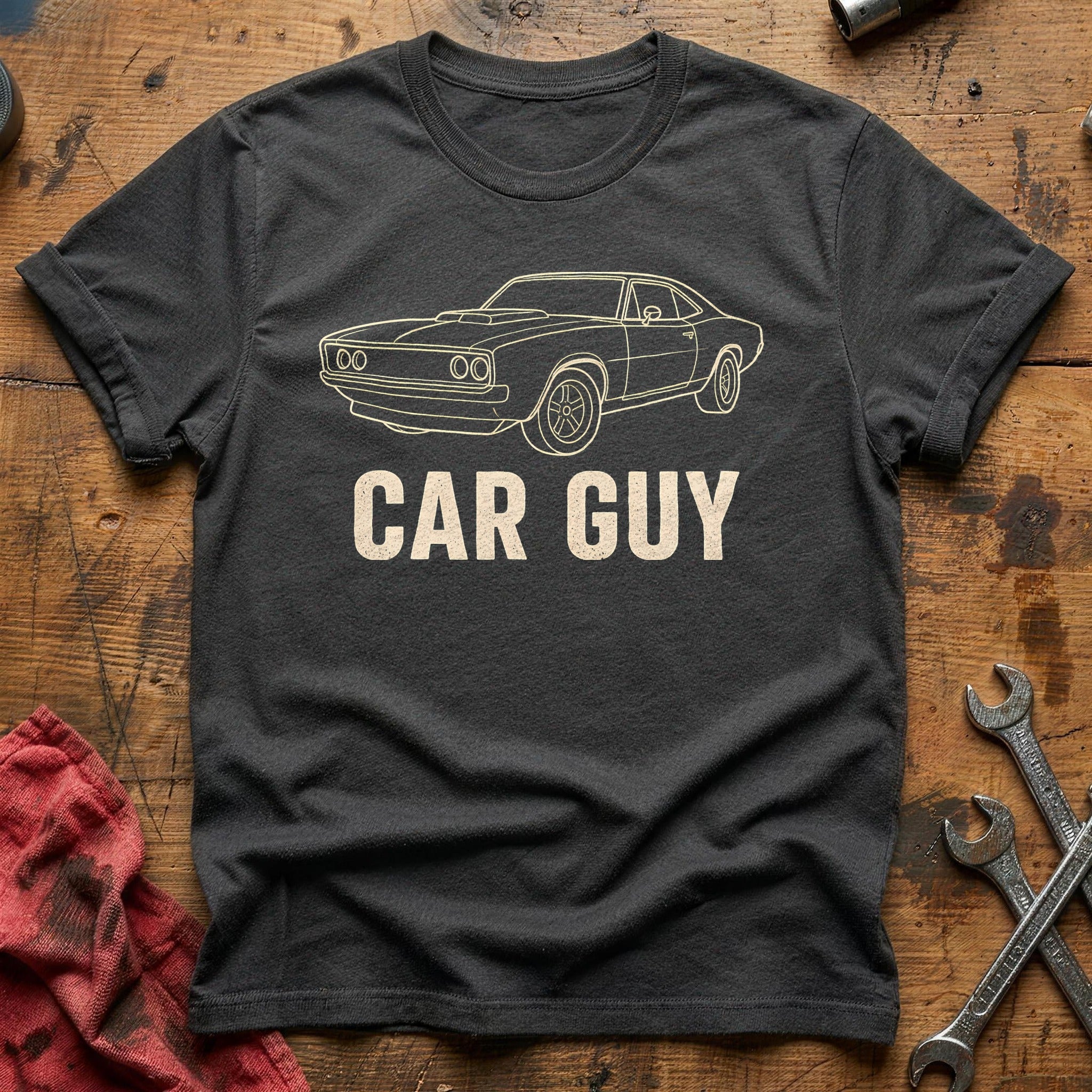Car Guy 92 T-Shirt - Charcoal