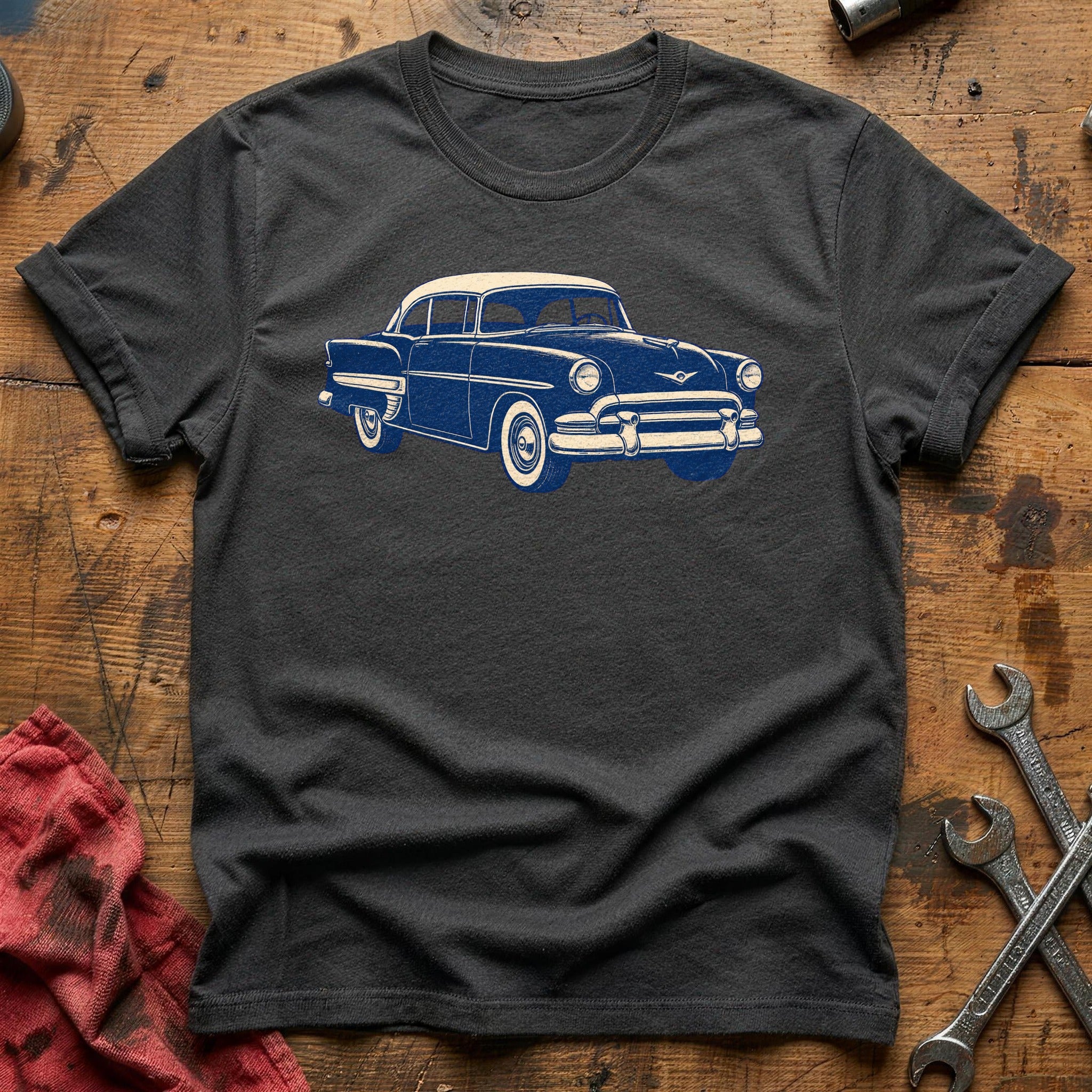 Chrome and Steel T-Shirt - Charcoal