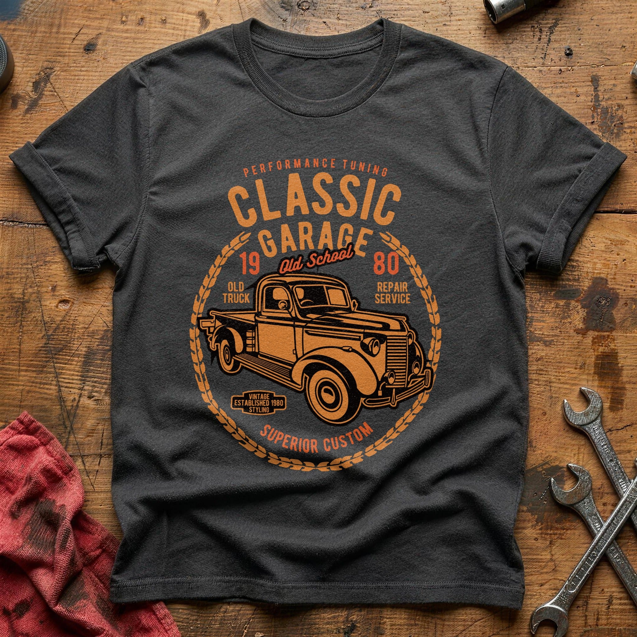 Classic garage T-Shirt - Charcoal