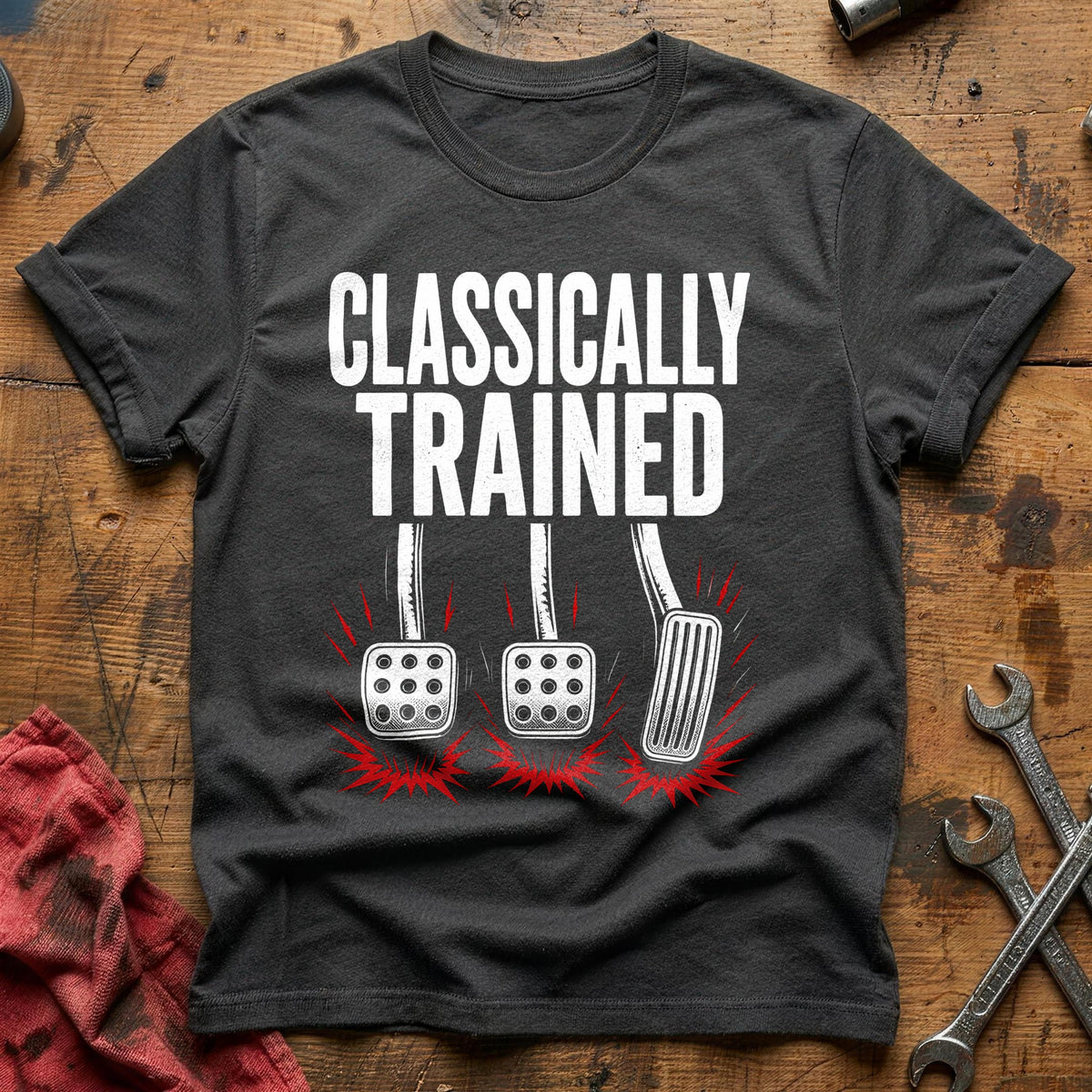Classically Trained 39 T-Shirt - Charcoal