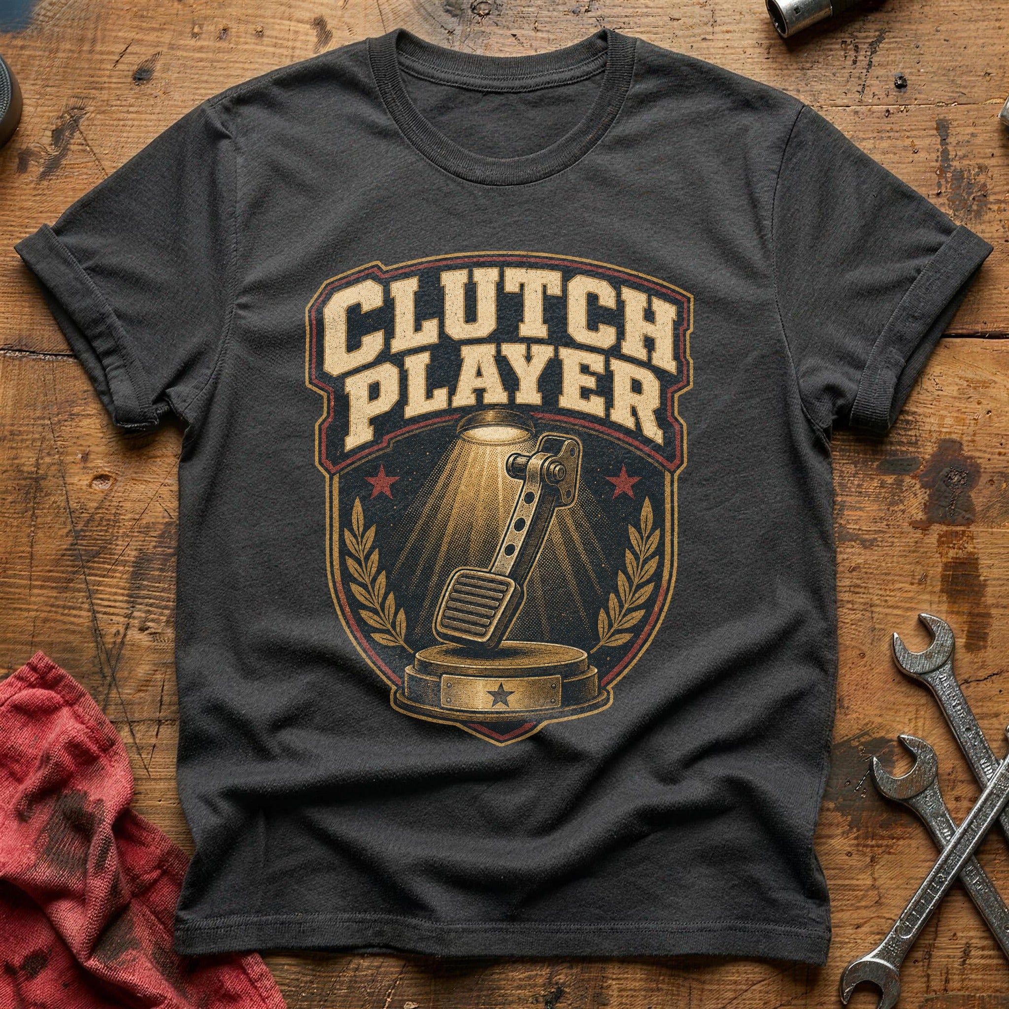 Clutch Player T-Shirt - Charcoal