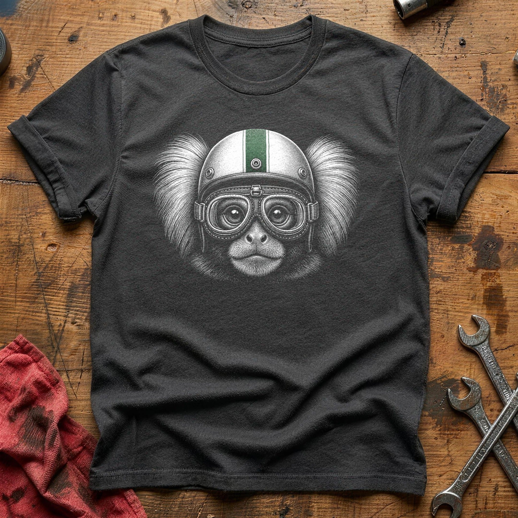 Cockpit Primate T-Shirt - Charcoal