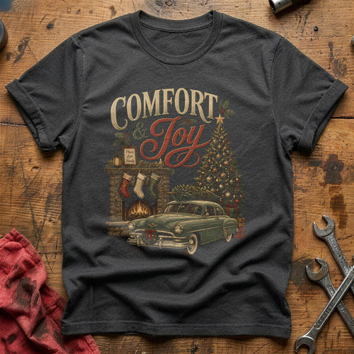 Comfort And Joy 82 T-Shirt - Charcoal