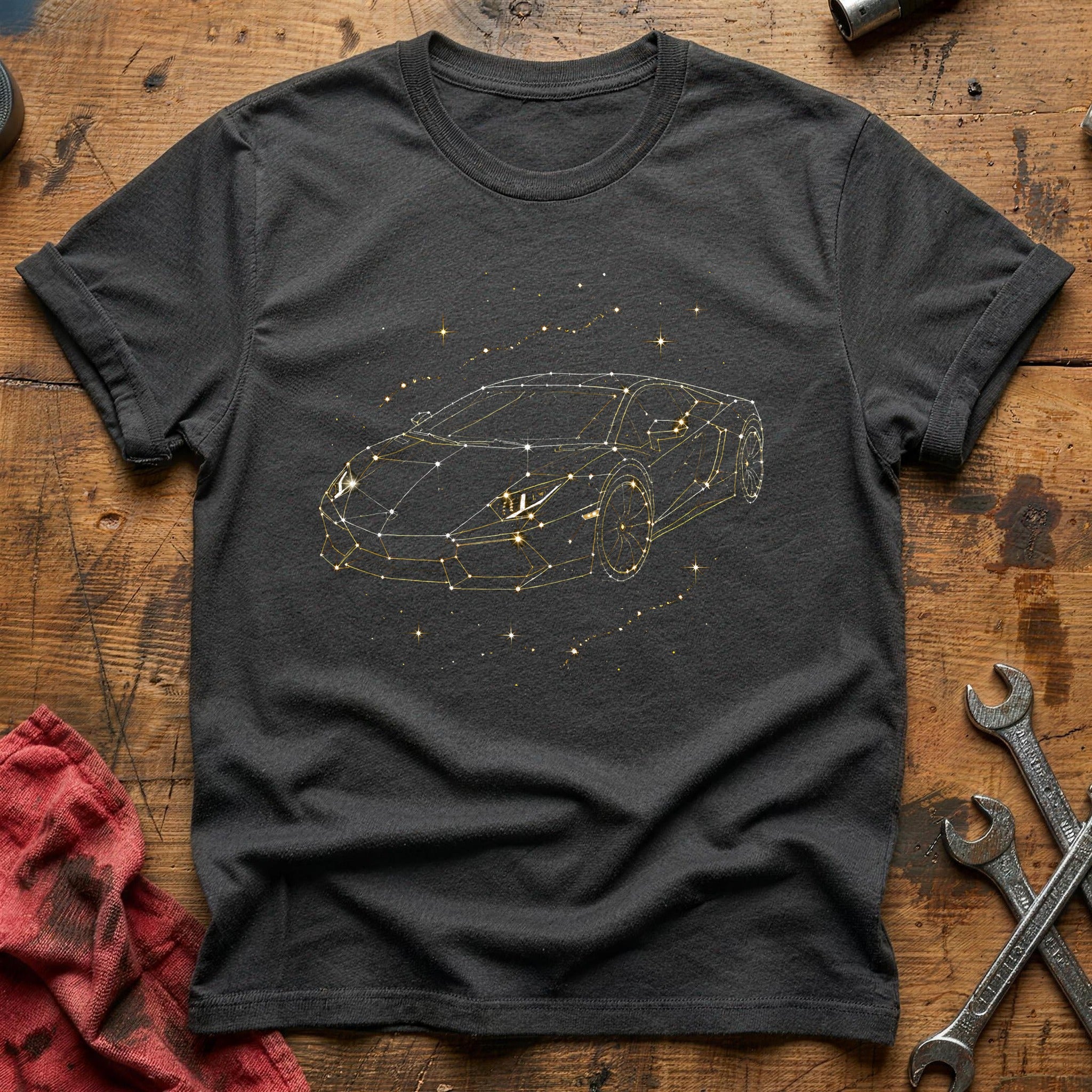 Constellation Car 41 T-Shirt - Charcoal