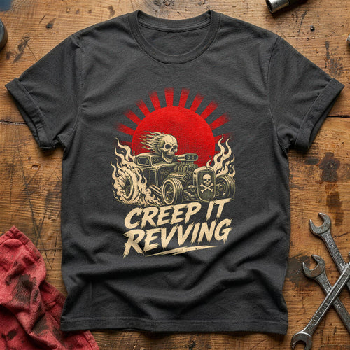 Creep It Revving 87 T-Shirt - Charcoal