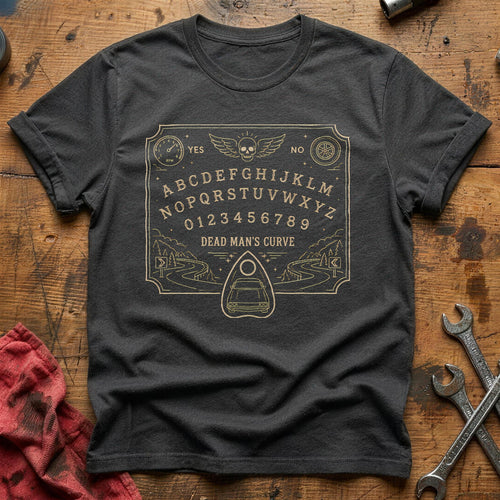 Deadmans Curve Board 37 T-Shirt - Charcoal