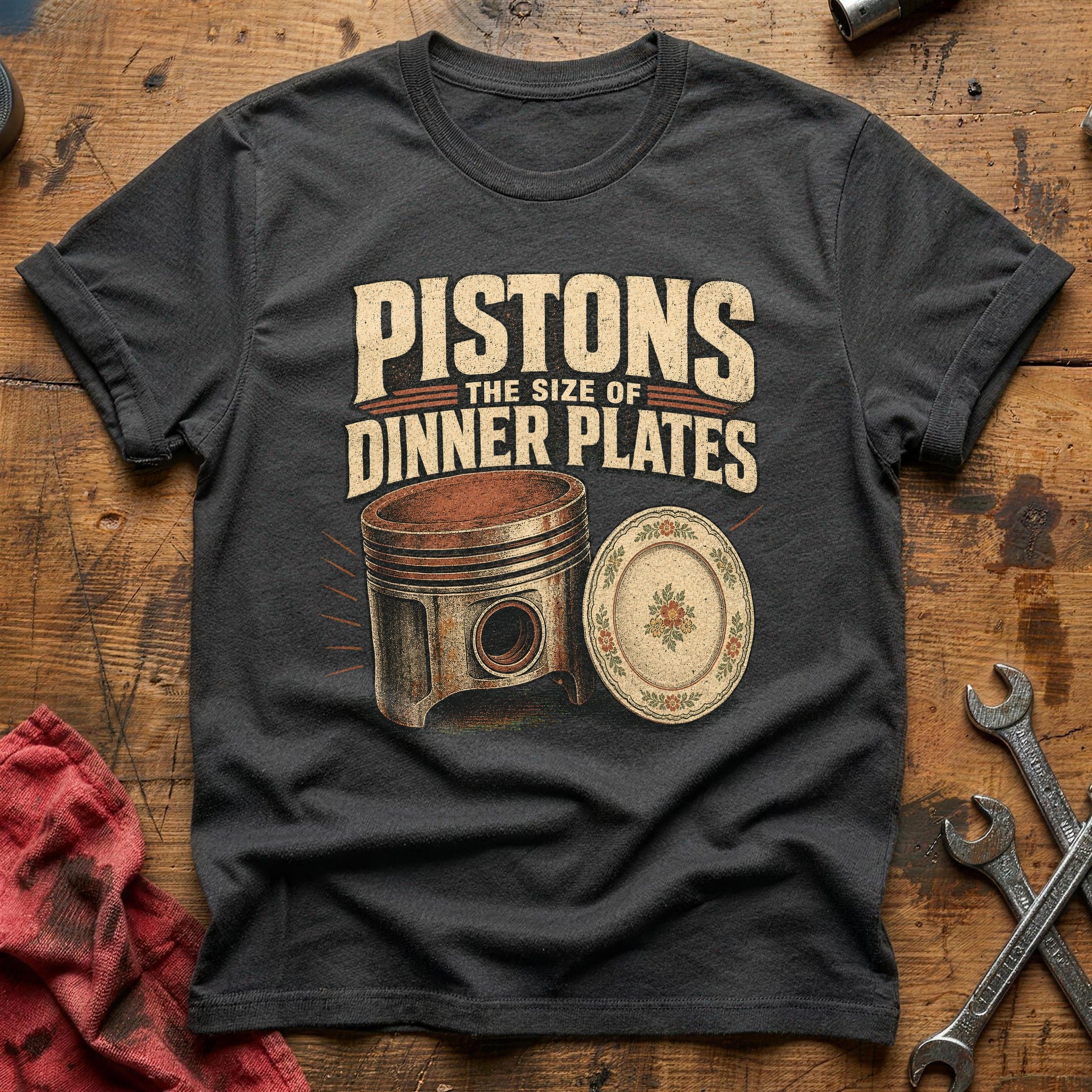 Displacement Matters T-Shirt - Charcoal