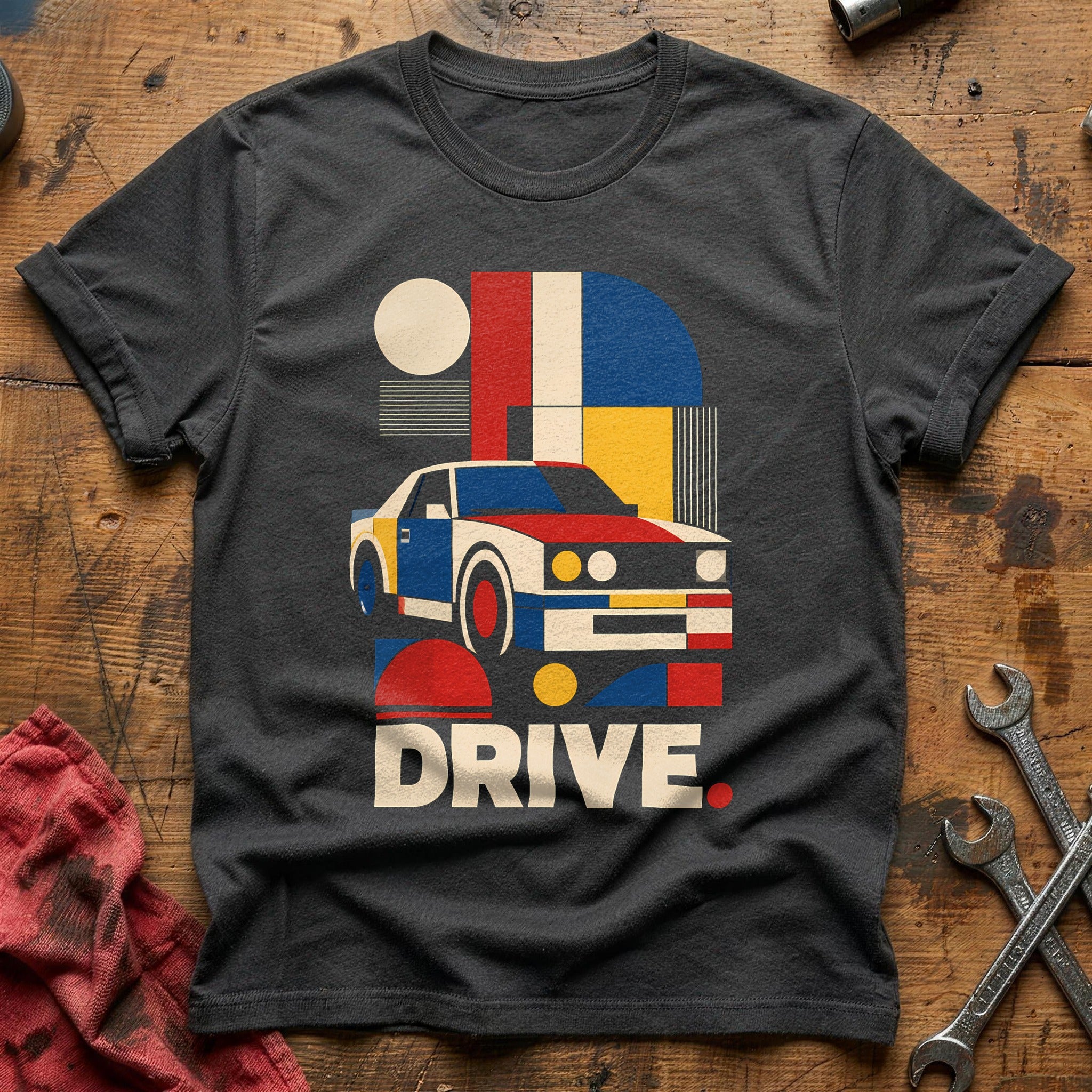 Drive Bauhaus 14 T-Shirt - Charcoal