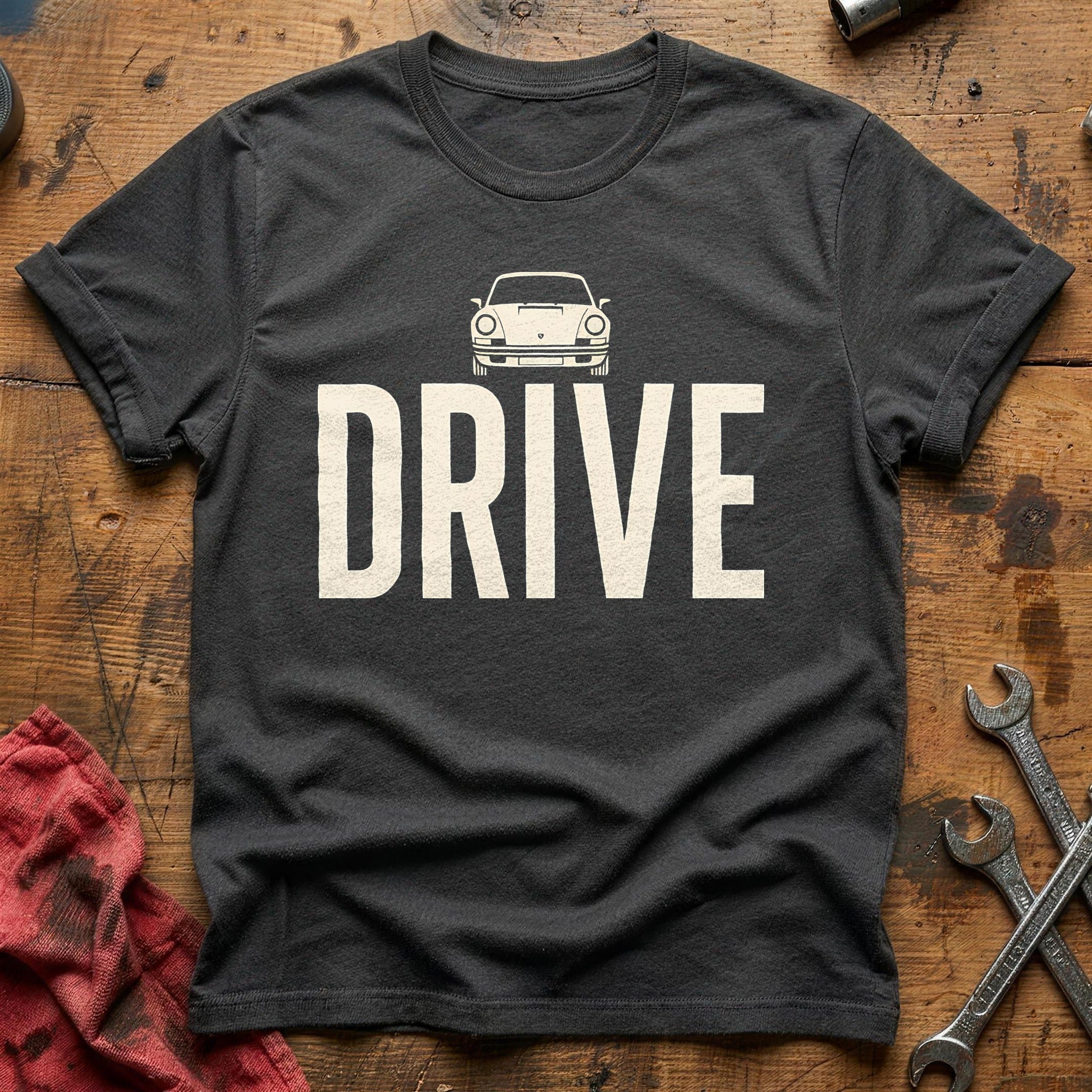 Drive Minimalist T-Shirt - Charcoal