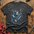 Engine Pistons Lightning T-Shirt - Charcoal
