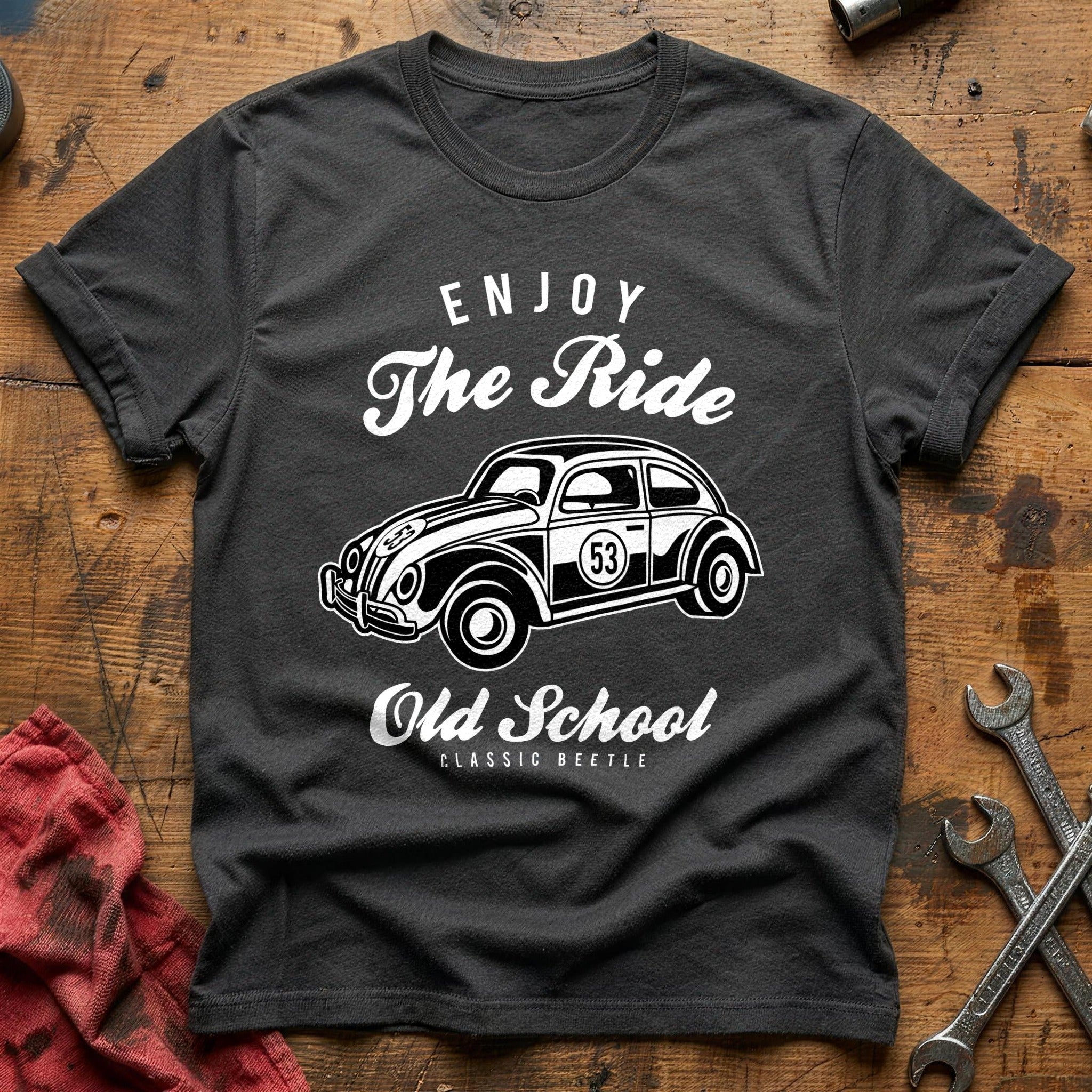 Enjoy the ride T-Shirt - Charcoal