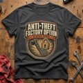 Factory Anti-Theft T-Shirt - Charcoal