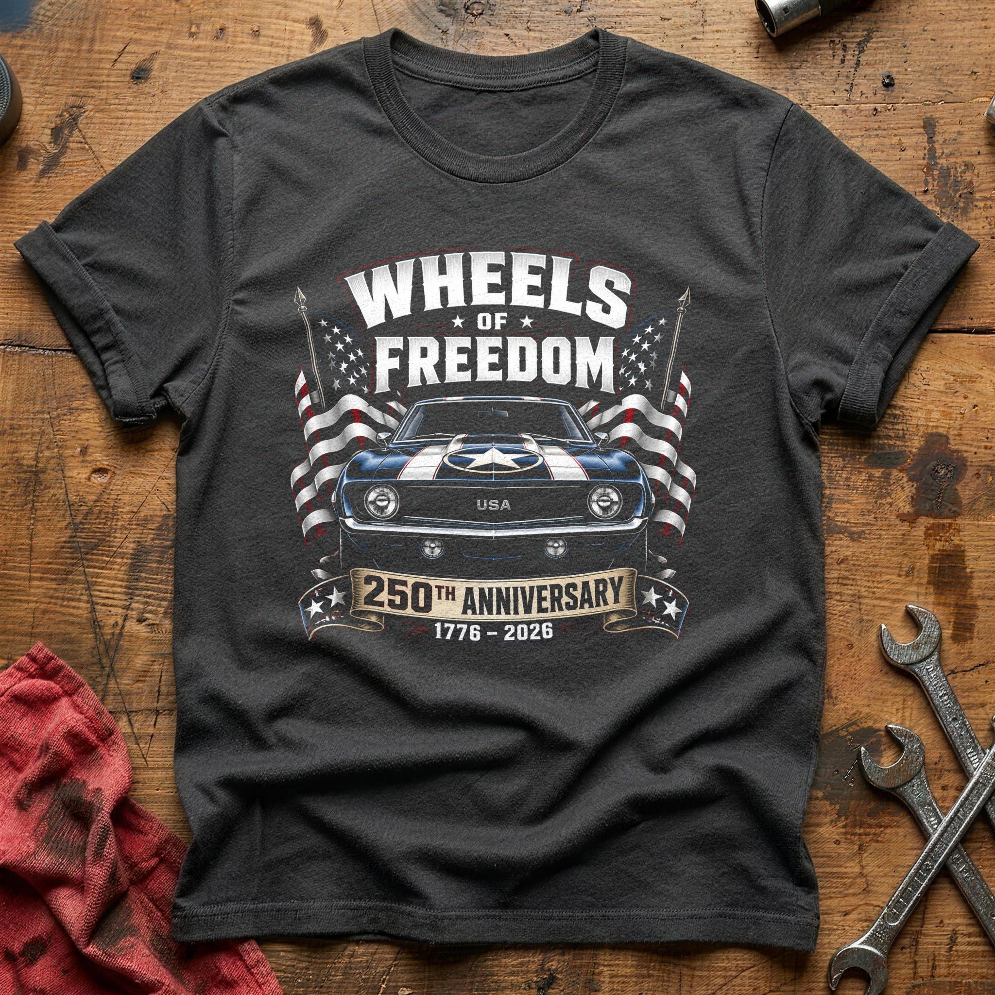 Freedom's Quarter-Century T-Shirt - Charcoal
