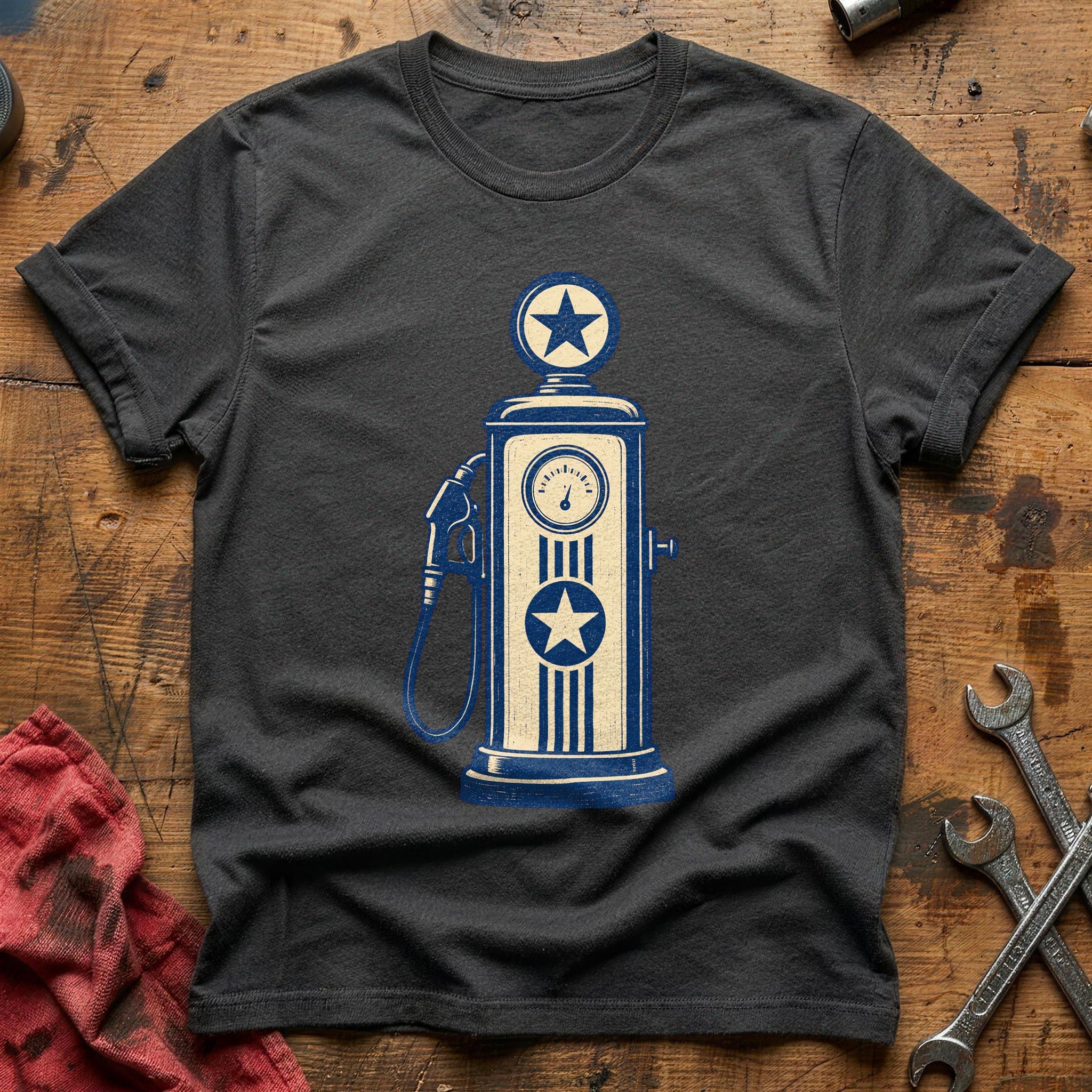 Fuel Stop T-Shirt - Charcoal