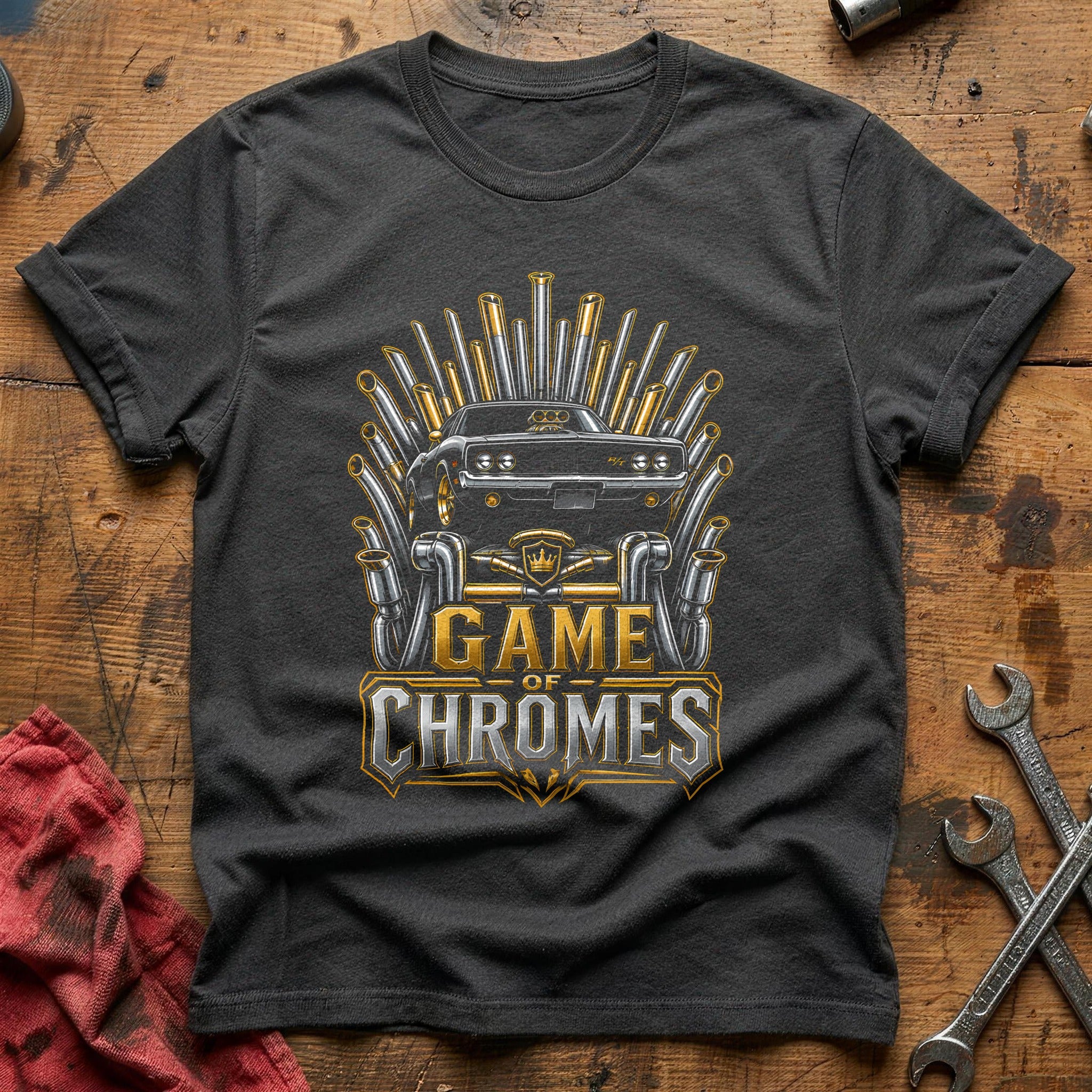 Game Of Chromes 88 T-Shirt - Charcoal