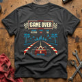 Game Over Arcade T-Shirt - Charcoal