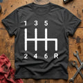 Gear stick T-Shirt - Charcoal